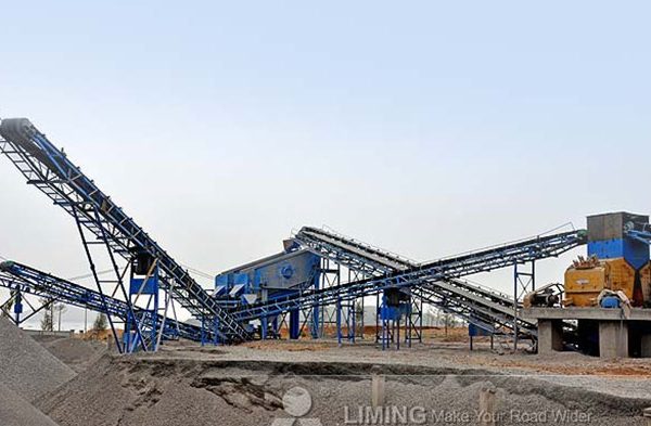 200tph limestone Production line in Panama