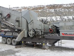 100tph river stone Mobile crushing lines in Kyrgyzstan